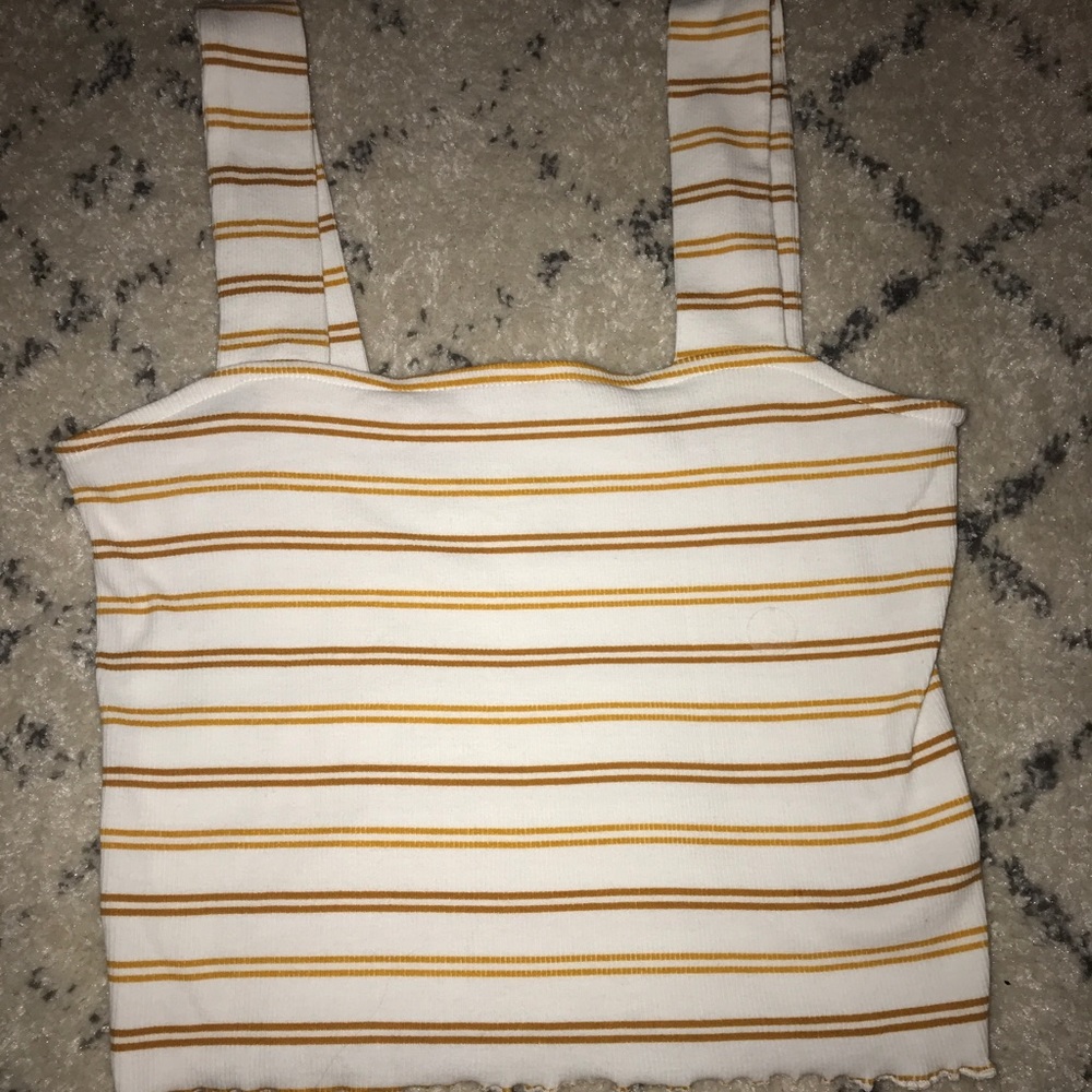pacsun cropped tank top
